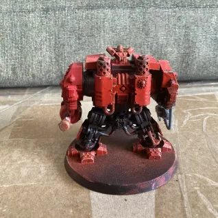 Описание картинки Librarian dreadnought от User57488 по цене 2 500руб | Свободный Рынок Миниатюр - СРМ