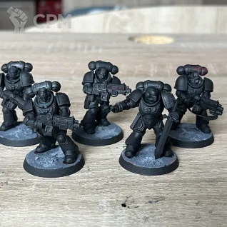 Описание картинки Intercessors squad от Marmelad2212 по цене 1 900руб | Свободный Рынок Миниатюр - СРМ