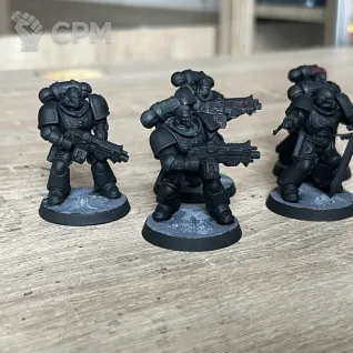 Описание картинки Intercessors squad от Marmelad2212 по цене 1 900руб | Свободный Рынок Миниатюр - СРМ