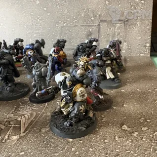 Описание картинки Небольшая армия Space Marines от Fin по цене 9 000руб | Свободный Рынок Миниатюр - СРМ