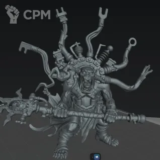 Описание картинки Weirdboy от Sacred layers studio по цене 150руб | Свободный Рынок Миниатюр - СРМ