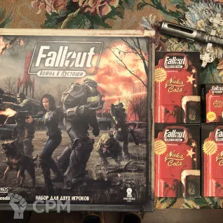 Описание картинки Стартер Fallout + карты 1-2 волна от Munin по цене 13 000руб | Свободный Рынок Миниатюр - СРМ
