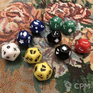 Описание картинки Кубики Fallout от Munin по цене 1 200руб | Свободный Рынок Миниатюр - СРМ