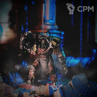 Описание картинки Praetor in Cataphractii Terminator от KhornyBabe  по цене 3 500руб | Свободный Рынок Миниатюр - СРМ
