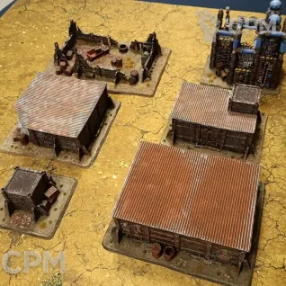 Описание картинки Набор террейна Fallout от Munin по цене 11 500руб | Свободный Рынок Миниатюр - СРМ