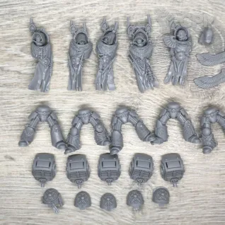 Описание картинки Deathwing Command Squad.3 в 1. от Craft по цене 1 565руб | Свободный Рынок Миниатюр - СРМ