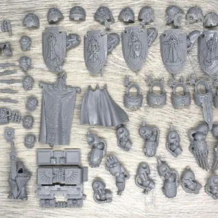 Описание картинки Deathwing Command Squad.3 в 1. от Craft по цене 1 565руб | Свободный Рынок Миниатюр - СРМ