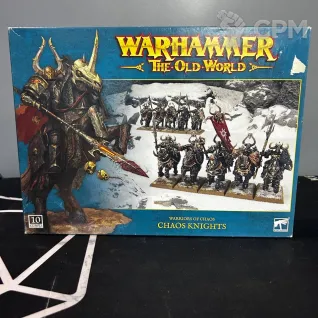 Описание картинки Warhammer The Old World: Chaos Knights от Dynasty Ming по цене 7 800руб | Свободный Рынок Миниатюр - СРМ