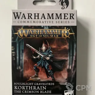 Описание картинки Korthrain, the Crimson Blade от Alternative Galaxy  по цене 11 000руб | Свободный Рынок Миниатюр - СРМ