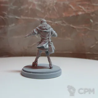 Описание картинки Random Black Knight Squire Male от Mechanic по цене 350руб | Свободный Рынок Миниатюр - СРМ