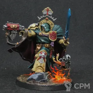 Описание картинки Belial, Grandmaster of the Deathwing от Иван Усатюк по цене 6 000руб | Свободный Рынок Миниатюр - СРМ