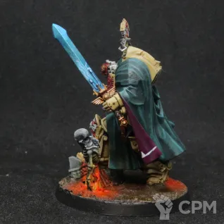 Описание картинки Belial, Grandmaster of the Deathwing от Иван Усатюк по цене 6 000руб | Свободный Рынок Миниатюр - СРМ