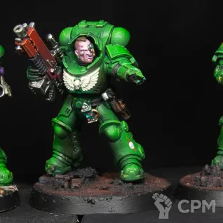 Описание картинки Heavy intercessors от Brushfire painting по цене 6 000руб | Свободный Рынок Миниатюр - СРМ