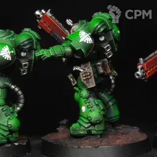Описание картинки Heavy intercessors от Brushfire painting по цене 6 000руб | Свободный Рынок Миниатюр - СРМ
