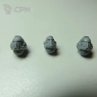 Описание картинки Warhammer 40k Головы Space Marine от Mechanic по цене 25руб | Свободный Рынок Миниатюр - СРМ