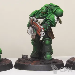Описание картинки Heavy intercessors от Brushfire painting по цене 6 000руб | Свободный Рынок Миниатюр - СРМ