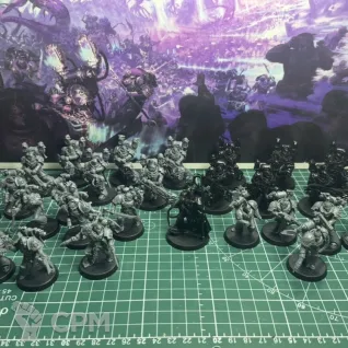 Описание картинки Champions of Slaanesh от Hellhurts по цене 15 000руб | Свободный Рынок Миниатюр - СРМ