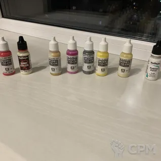 Описание картинки Набор красок Citadel и Vallejo от  по цене 8 200руб | Свободный Рынок Миниатюр - СРМ