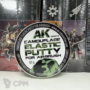 Описание картинки AK camouflage elastic putty for airbrush от Slobarev  по цене 1 490руб | Свободный Рынок Миниатюр - СРМ