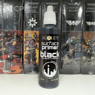 Описание картинки Surface primer black 60ml scale75 от Slobarev  по цене 990руб | Свободный Рынок Миниатюр - СРМ