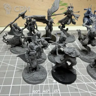 Описание картинки Большой набор Sÿenann от AnemRa по цене 17 000руб | Свободный Рынок Миниатюр - СРМ