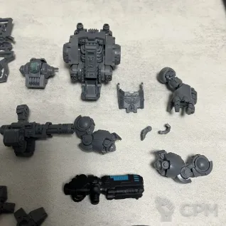 Описание картинки Primaris Redemptor Dreadnought от ABersenev по цене 5 000руб | Свободный Рынок Миниатюр - СРМ
