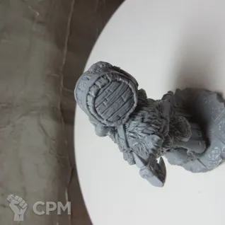 Описание картинки Dwarf Alcomatir Barrel Slayer Scibor Miniatures от Mechanic по цене 600руб | Свободный Рынок Миниатюр - СРМ