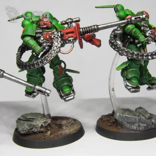 Описание картинки Primaris Suppressor squad от Brushfire painting по цене 1 350руб | Свободный Рынок Миниатюр - СРМ