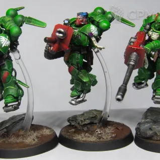 Описание картинки Primaris Suppressor squad от Brushfire painting по цене 1 350руб | Свободный Рынок Миниатюр - СРМ