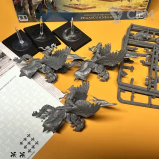 Описание картинки Pegasus Knights от hoofstomp по цене 4 000руб | Свободный Рынок Миниатюр - СРМ