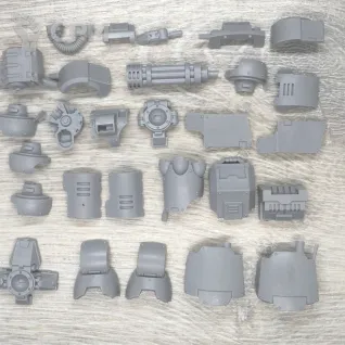 Описание картинки Primaris Redemptor Dreadnought. от Craft по цене 1 800руб | Свободный Рынок Миниатюр - СРМ
