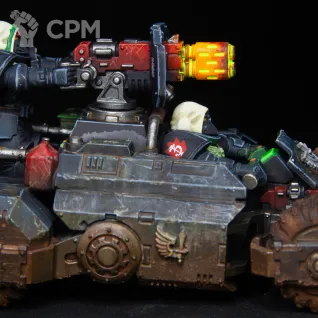 Описание картинки Primaris Invader ATV от Brushfire painting по цене 6 000руб | Свободный Рынок Миниатюр - СРМ