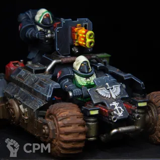 Описание картинки Primaris Invader ATV от Brushfire painting по цене 6 000руб | Свободный Рынок Миниатюр - СРМ