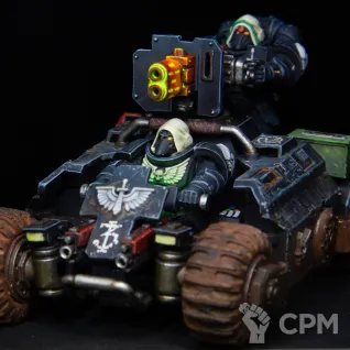 Описание картинки Primaris Invader ATV от Brushfire painting по цене 6 000руб | Свободный Рынок Миниатюр - СРМ