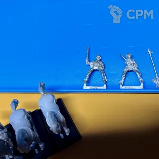 Описание картинки 5 Mounted Yeomen Squires от hoofstomp по цене 9 000руб | Свободный Рынок Миниатюр - СРМ