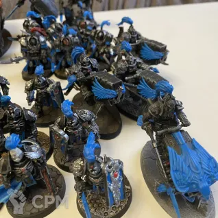 Описание картинки Армия Adeptus Custodes от Cyrill по цене 10 000руб | Свободный Рынок Миниатюр - СРМ