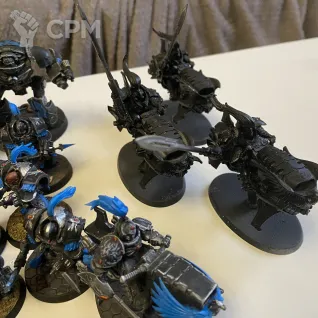 Описание картинки Армия Adeptus Custodes от Cyrill по цене 10 000руб | Свободный Рынок Миниатюр - СРМ
