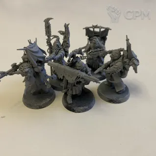 Описание картинки Банды Necromunda от Cyrill по цене 1 500руб | Свободный Рынок Миниатюр - СРМ
