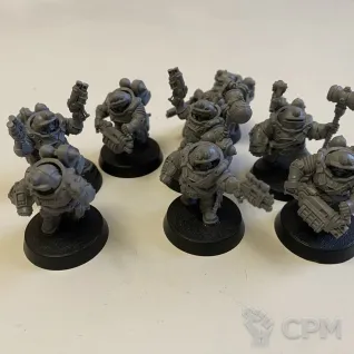 Описание картинки Банды Necromunda от Cyrill по цене 1 500руб | Свободный Рынок Миниатюр - СРМ