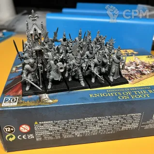 Описание картинки Knights of the Realm on Foot от hoofstomp по цене 5 000руб | Свободный Рынок Миниатюр - СРМ