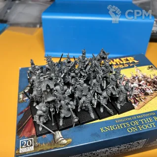 Описание картинки Knights of the Realm on Foot от hoofstomp по цене 5 000руб | Свободный Рынок Миниатюр - СРМ