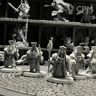 Описание картинки Scarab Occult Terminators от HoustonSpace  по цене 600руб | Свободный Рынок Миниатюр - СРМ