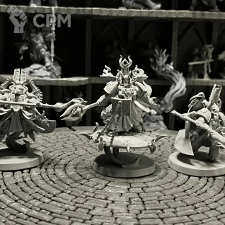 Описание картинки Exalted Sorcerers от HoustonSpace  по цене 400руб | Свободный Рынок Миниатюр - СРМ