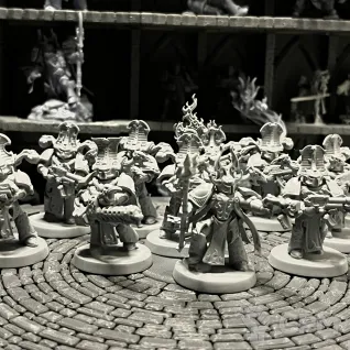 Описание картинки Thousand Sons Rubric Marines от HoustonSpace  по цене 900руб | Свободный Рынок Миниатюр - СРМ