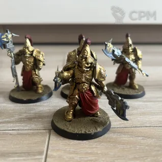 Описание картинки Warhammer 40K Custodes (можно по отдельности) от User63377 по цене 13 000руб | Свободный Рынок Миниатюр - СРМ