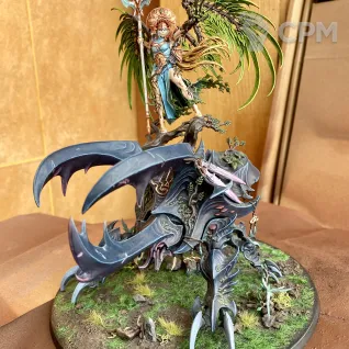 Описание картинки Alarielle the Everqueen от dirus777 по цене 12 200руб | Свободный Рынок Миниатюр - СРМ