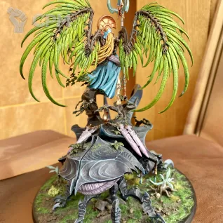 Описание картинки Alarielle the Everqueen от dirus777 по цене 11 500руб | Свободный Рынок Миниатюр - СРМ