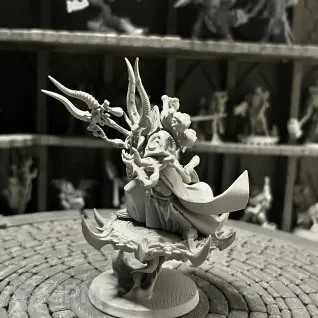 Описание картинки Ahriman Arch-Sorcerer of Tzeentch от Houston Program по цене 350руб | Свободный Рынок Миниатюр - СРМ
