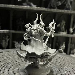 Описание картинки Ahriman Arch-Sorcerer of Tzeentch от Houston Program по цене 350руб | Свободный Рынок Миниатюр - СРМ