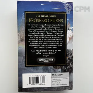 Описание картинки Prospero Burns. Dan Abnett от GloryBoy по цене 3 000руб | Свободный Рынок Миниатюр - СРМ